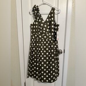Vintage-inspired Polka Dot Dress